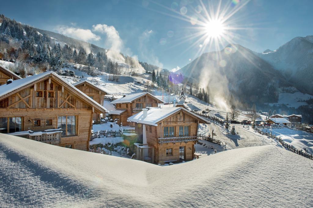 Chaletdorf Bergherz Санкт-Йохан Экстерьер фото